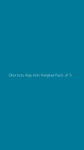 Tampilan Antarmuka Aplikasi Obortoto Wap Anti Rungkad Pasti Jp - 3