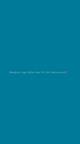 Tampilan Antarmuka Aplikasi Odengtoto Login Daftar Akun Pro Slot Internasional - 1