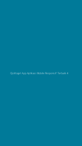 Tampilan Antarmuka Aplikasi Ojoltogel App Aplikasi Mobile Responsif Terbaik - 4