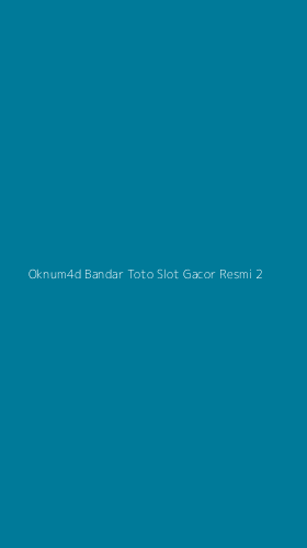 Tampilan Antarmuka Aplikasi Oknum4d Bandar Toto Slot Gacor Resmi - 2