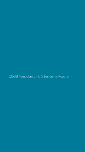Tampilan Antarmuka Aplikasi Olb88 Kumpulan Link Situs Game Populer - 4