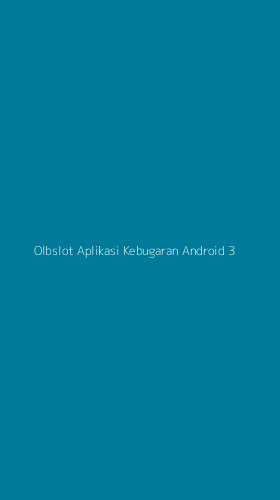 Tampilan Antarmuka Aplikasi Olbslot Aplikasi Kebugaran Android - 3