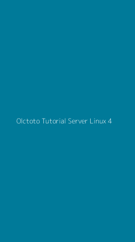 Tampilan Antarmuka Aplikasi Olctoto Tutorial Server Linux - 4