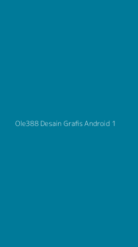 Tampilan Antarmuka Aplikasi Ole388 Desain Grafis Android - 1