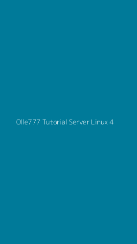 Tampilan Antarmuka Aplikasi Olle777 Tutorial Server Linux - 4
