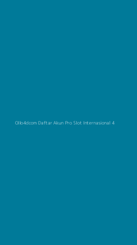 Tampilan Antarmuka Aplikasi Ollo4dcom Daftar Akun Pro Slot Internasional - 4