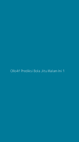 Tampilan Antarmuka Aplikasi Ollo4f Prediksi Bola Jitu Malam Ini - 1