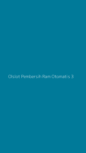 Tampilan Antarmuka Aplikasi Olslot Pembersih Ram Otomatis - 3