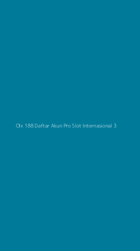 Tampilan Antarmuka Aplikasi Olx 188 Daftar Akun Pro Slot Internasional - 3