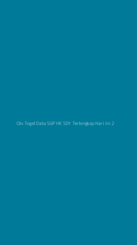 Tampilan Antarmuka Aplikasi Olx Togel Data Sgp Hk Sdy Terlengkap Hari Ini - 2