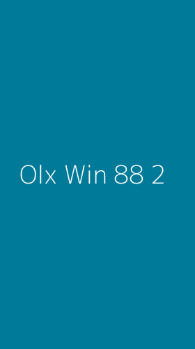 Tampilan Antarmuka Aplikasi Olx Win 88 - 2