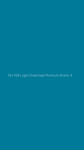 Tampilan Antarmuka Aplikasi Olx168 Login Download Premium Gratis - 4