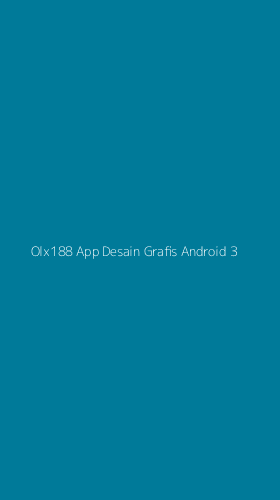 Tampilan Antarmuka Aplikasi Olx188 App Desain Grafis Android - 3