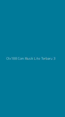 Tampilan Antarmuka Aplikasi Olx188 Com Musik Lite Terbaru - 3