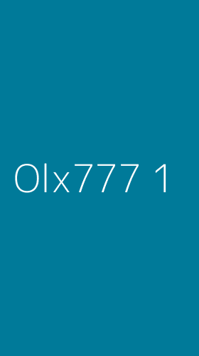 Tampilan Antarmuka Aplikasi Olx777 - 1
