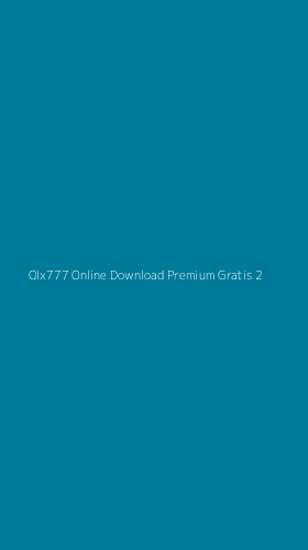 Tampilan Antarmuka Aplikasi Olx777 Online Download Premium Gratis - 2