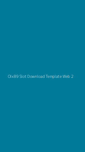 Tampilan Antarmuka Aplikasi Olx89 Slot Download Template Web - 2