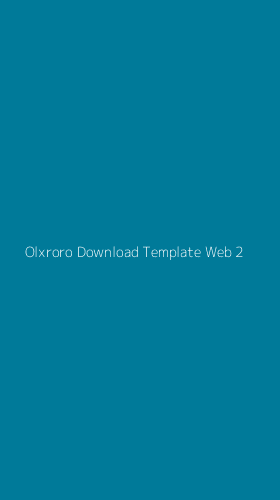 Tampilan Antarmuka Aplikasi Olxroro Download Template Web - 2