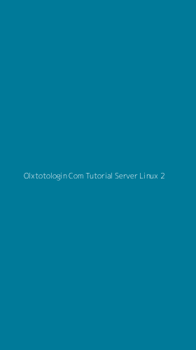Tampilan Antarmuka Aplikasi Olxtotologin Com Tutorial Server Linux - 2