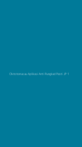 Tampilan Antarmuka Aplikasi Olxtotomacau Aplikasi Anti Rungkad Pasti Jp - 1