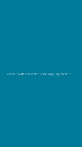 Tampilan Antarmuka Aplikasi Omni4d Daftar Member Baru Langsung Bonus - 2