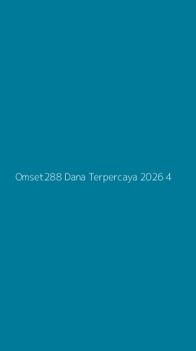 Tampilan Antarmuka Aplikasi Omset288 Dana Terpercaya 2026 - 4