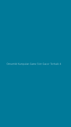 Tampilan Antarmuka Aplikasi Omset4d Kumpulan Game Slot Gacor Terbaik - 4