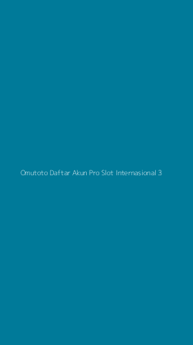 Tampilan Antarmuka Aplikasi Omutoto Daftar Akun Pro Slot Internasional - 3
