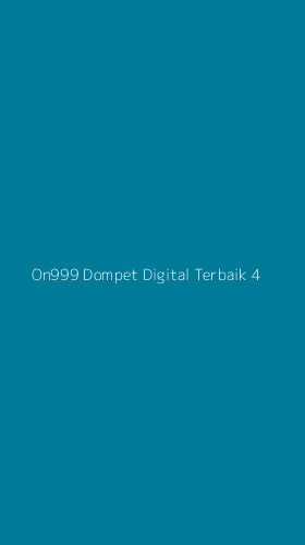 Tampilan Antarmuka Aplikasi On999 Dompet Digital Terbaik - 4
