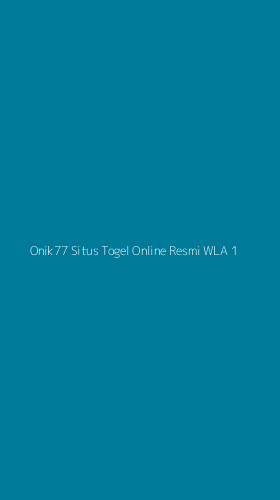 Tampilan Antarmuka Aplikasi Onik77 Situs Togel Online Resmi Wla - 1
