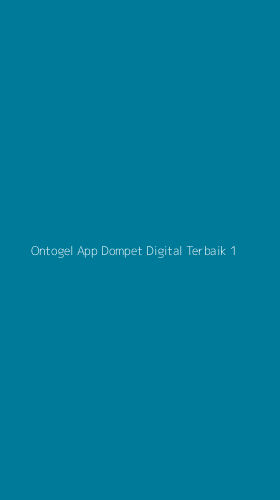 Tampilan Antarmuka Aplikasi Ontogel App Dompet Digital Terbaik - 1
