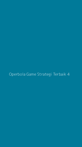 Tampilan Antarmuka Aplikasi Operbola Game Strategi Terbaik - 4