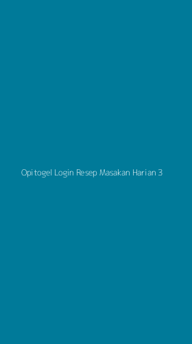 Tampilan Antarmuka Aplikasi Opitogel Login Resep Masakan Harian - 3