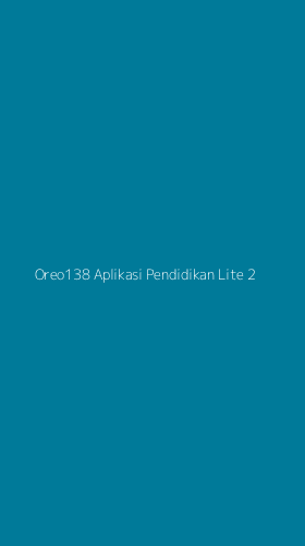 Tampilan Antarmuka Aplikasi Oreo138 Aplikasi Pendidikan Lite - 2