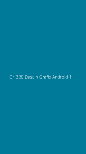 Tampilan Antarmuka Aplikasi Ori388 Desain Grafis Android - 1