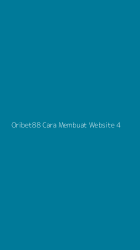 Tampilan Antarmuka Aplikasi Oribet88 Cara Membuat Website - 4