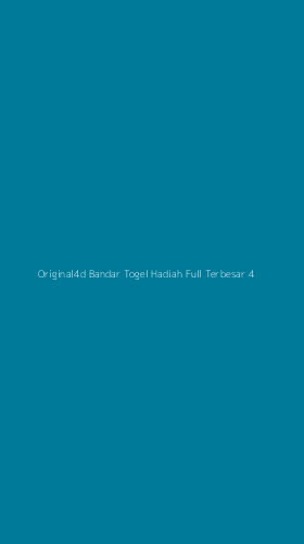 Tampilan Antarmuka Aplikasi Original4d Bandar Togel Hadiah Full Terbesar - 4