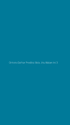 Tampilan Antarmuka Aplikasi Oritoto Daftar Prediksi Bola Jitu Malam Ini - 3