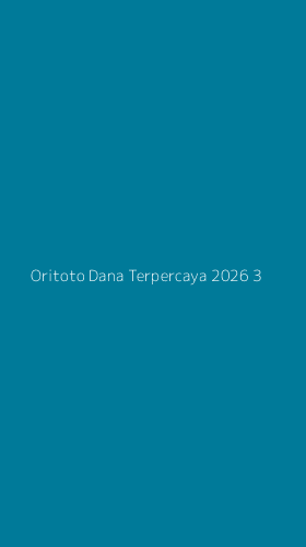 Tampilan Antarmuka Aplikasi Oritoto Dana Terpercaya 2026 - 3