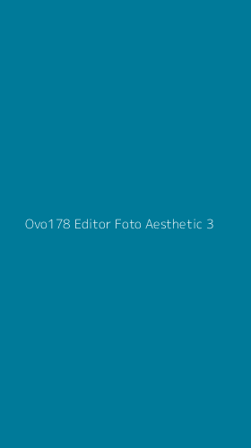 Tampilan Antarmuka Aplikasi Ovo178 Editor Foto Aesthetic - 3