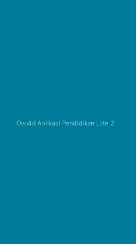 Tampilan Antarmuka Aplikasi Ovo4d Aplikasi Pendidikan Lite - 2
