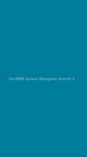 Tampilan Antarmuka Aplikasi Ovo9988 Aplikasi Kebugaran Android - 3