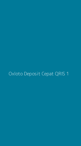 Tampilan Antarmuka Aplikasi Oxloto Deposit Cepat Qris - 1
