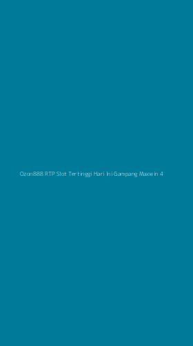 Tampilan Antarmuka Aplikasi Ozon888 Rtp Slot Tertinggi Hari Ini Gampang Maxwin - 4