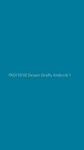 Tampilan Antarmuka Aplikasi Padi1618 Desain Grafis Android - 1