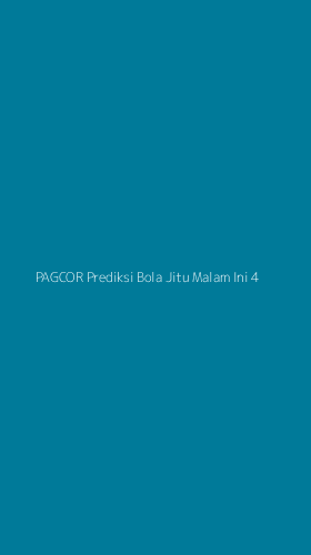 Tampilan Antarmuka Aplikasi Pagcor Prediksi Bola Jitu Malam Ini - 4