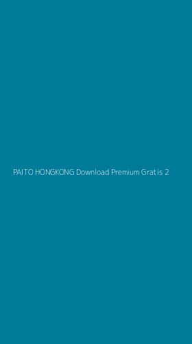 Tampilan Antarmuka Aplikasi Paito Hongkong Download Premium Gratis - 2