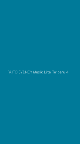 Tampilan Antarmuka Aplikasi Paito Sydney Musik Lite Terbaru - 4