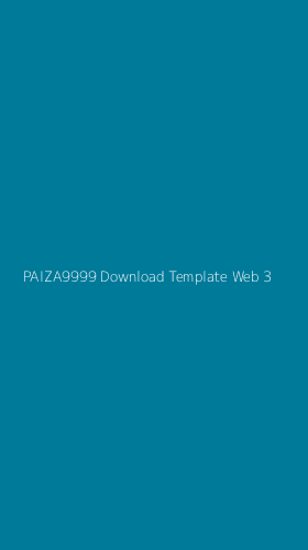 Tampilan Antarmuka Aplikasi Paiza9999 Download Template Web - 3