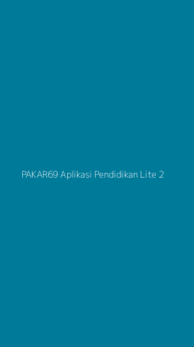 Tampilan Antarmuka Aplikasi Pakar69 Aplikasi Pendidikan Lite - 2